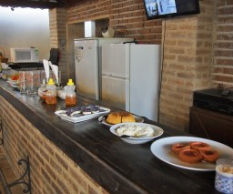 Buffet breakfast in Casona Obrapia in Old Havana