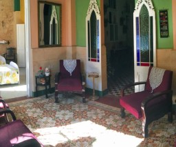 The lounge room of La Caridad guesthouse in Havana