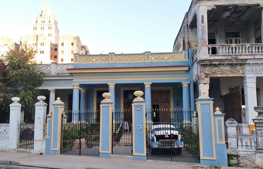 A casa particular en Vedado, Habana, Cuba