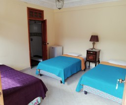 Triple rooms are not common in Havana, Cuba