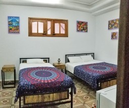 Mango Room in Malecon Sunset guesthouse in Havana